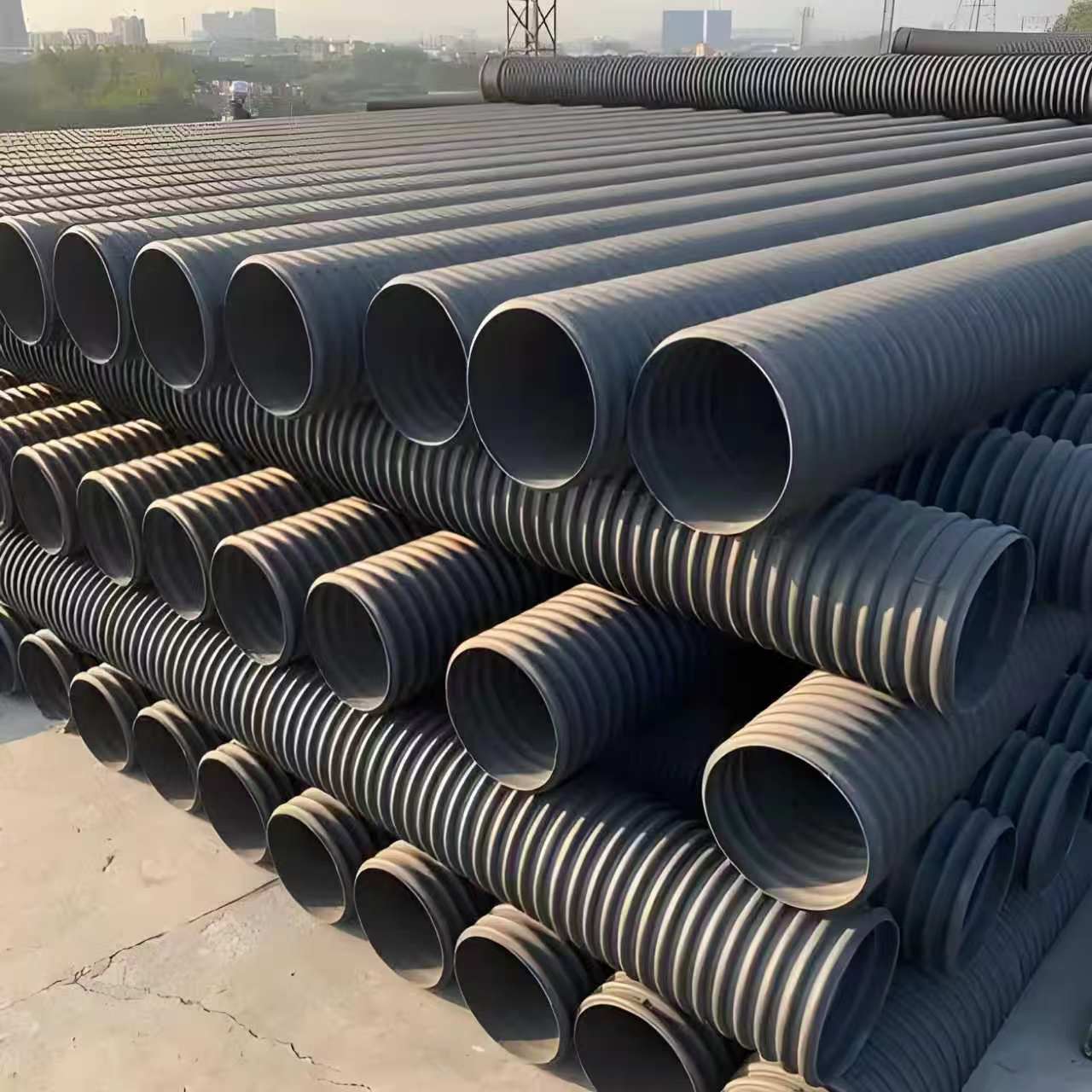 长沙市钢带增强波纹管钢丝网骨架复合管 - 一站式服务